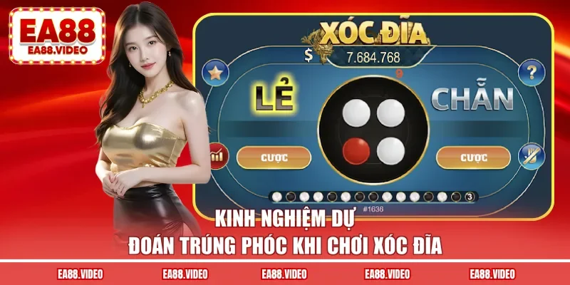 Kinh nghiệm dự đoán trúng phóc khi chơi xóc đĩa