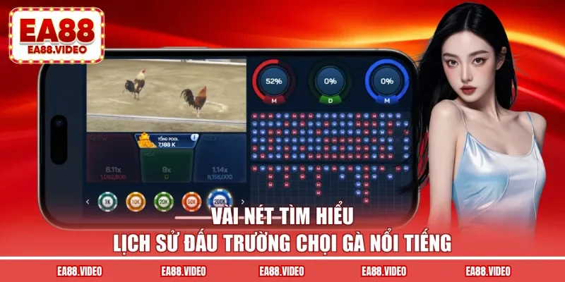 Vài nét tìm hiểu lịch sử đấu trường chọi gà nổi tiếng